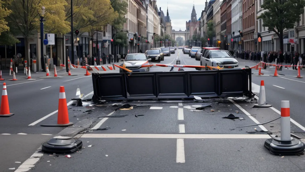 Accident la Parada Liverpool: O mașină implicată în incidentul din oraș