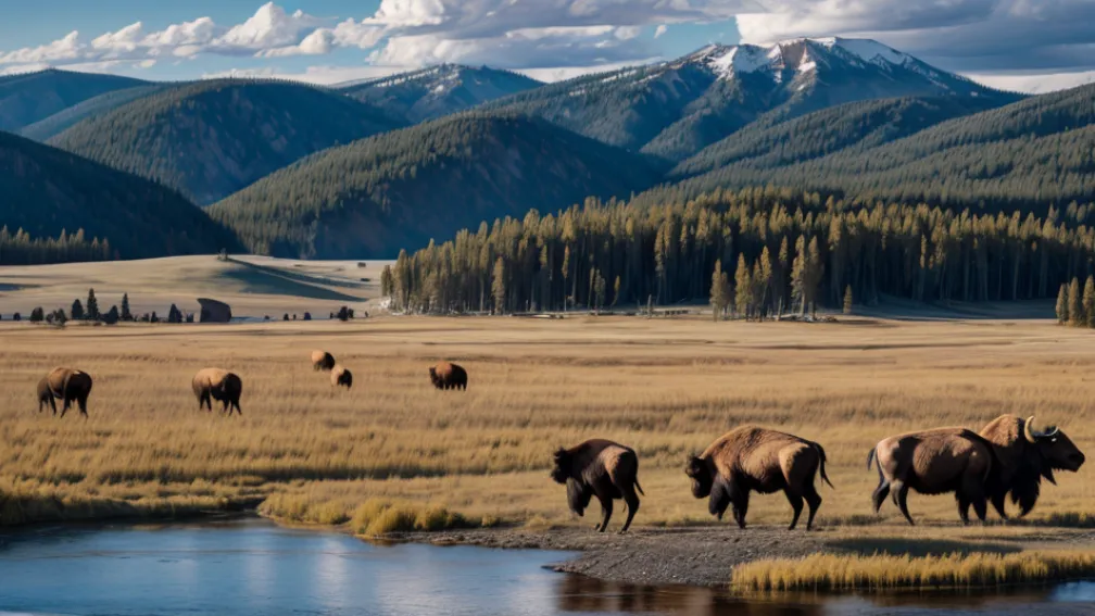 Bizon a atacat un vizitator în Yellowstone: Al patrulea incident din 2023