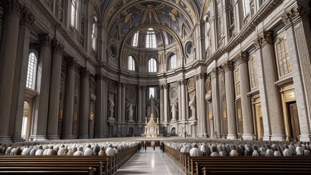 Papa Leon al XIV-lea, la prima Liturghie: Biserica alături de oamenii de rând