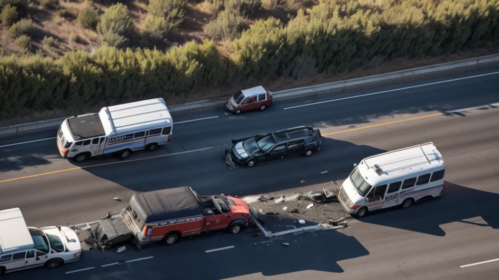 Accident grav în California: un mort și peste 30 de răniți după coliziunea dintre un autocar și un SUV