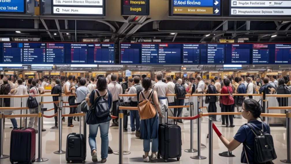 Haos pe aeroporturile europene: Mii de pasageri blocați din cauza întârzierilor și anulărilor de zboruri