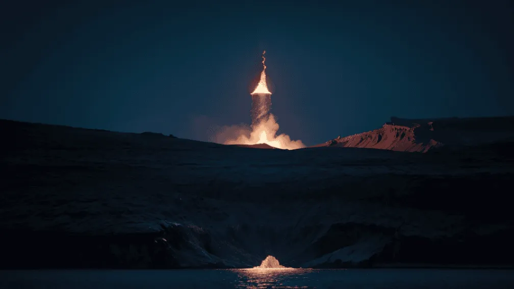 Erupție vulcanică subacvatică observată în premieră absolută în timp real