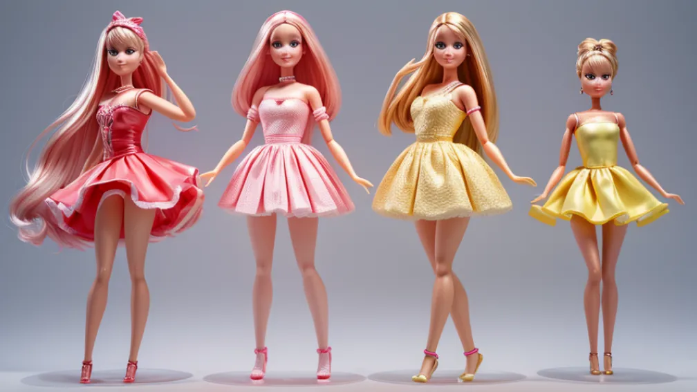 Studiu inedit: Picioarele păpușii Barbie au devenit mai plate de-a lungul deceniilor
