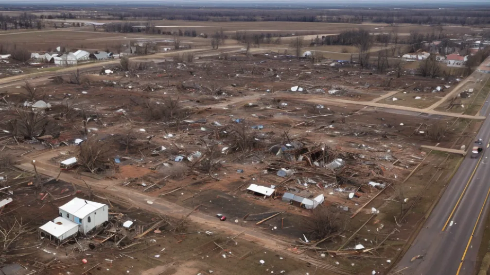 Orașel din Kentucky își revine după o tornadă mortală: Începe efortul de reconstrucție