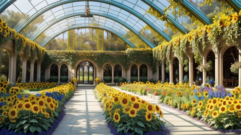 Expoziția "Florile lui Van Gogh" la Grădina Botanică din New York: Arta prinde viață în natură