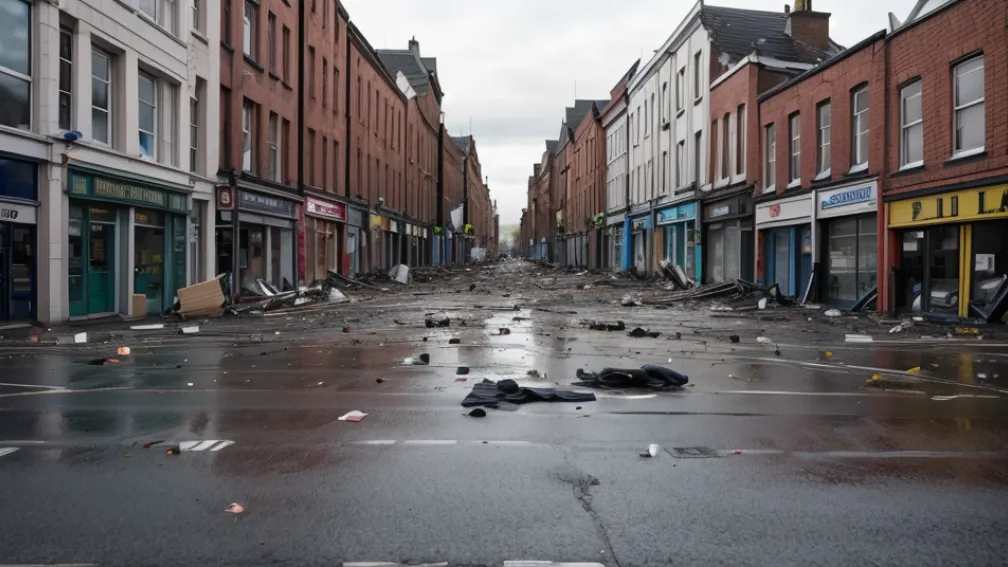 Revolte violente în Irlanda de Nord: 15 polițiști răniți în Ballymena după un presupus atac sexual
