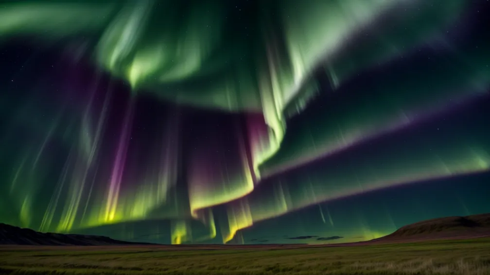 Furtună geomagnetică puternică: Aurora boreală, vizibilă neașteptat de departe în sudul SUA