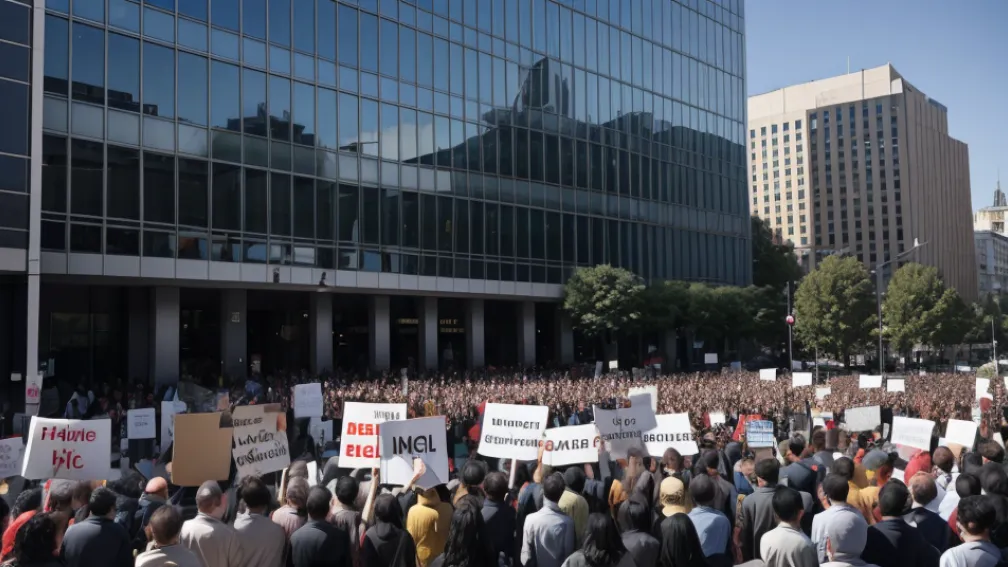 Protest la New York: Demonstranți Adunați în Fața Sediului ICE