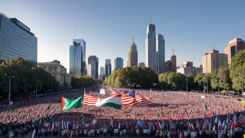 Drapelele mexicane la protestele din SUA: De la simbol al identității la "muniție" politică pentru republicani