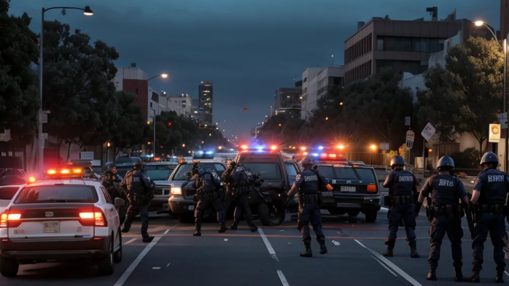 Ciocniri violente în Los Angeles: Protestatari contra agenților federali în timpul unui raid de imigrație