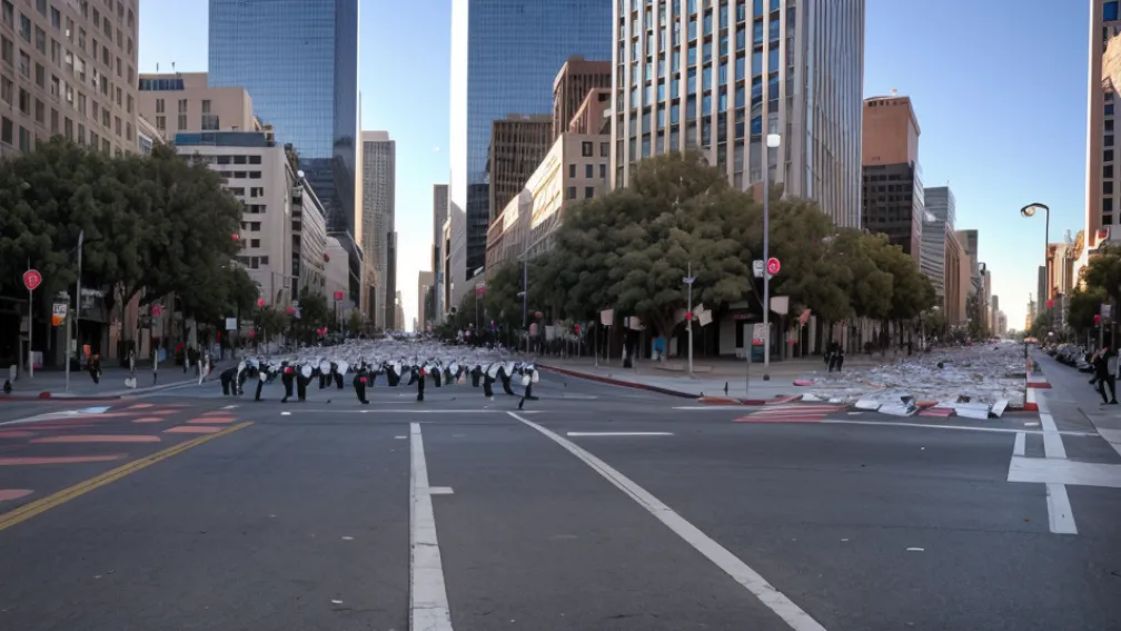 Proteste masive anti-imigrație în Los Angeles: Mii de oameni cer schimbări