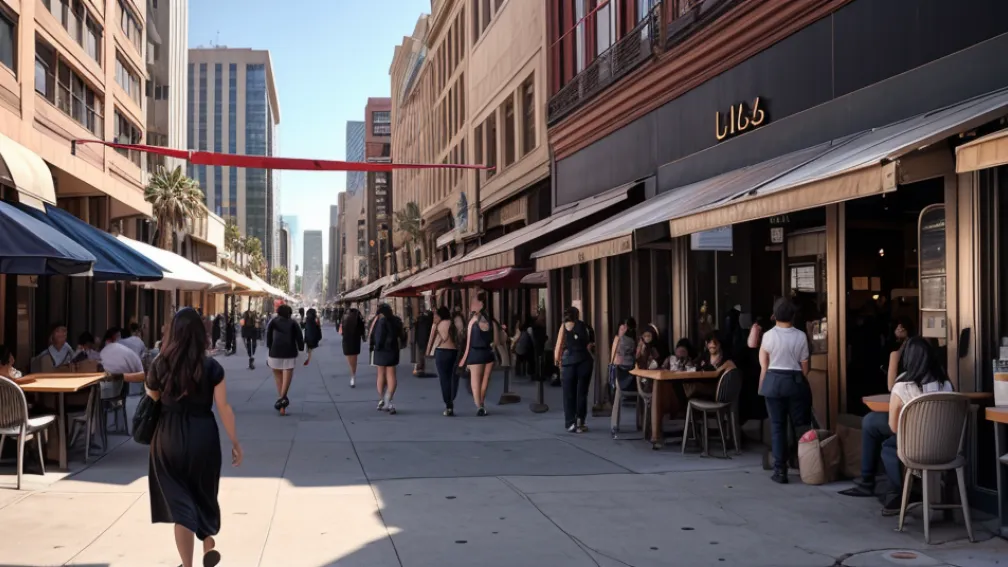 Los Angeles: Viața continuă la mică distanță de confruntările cu protestatarii