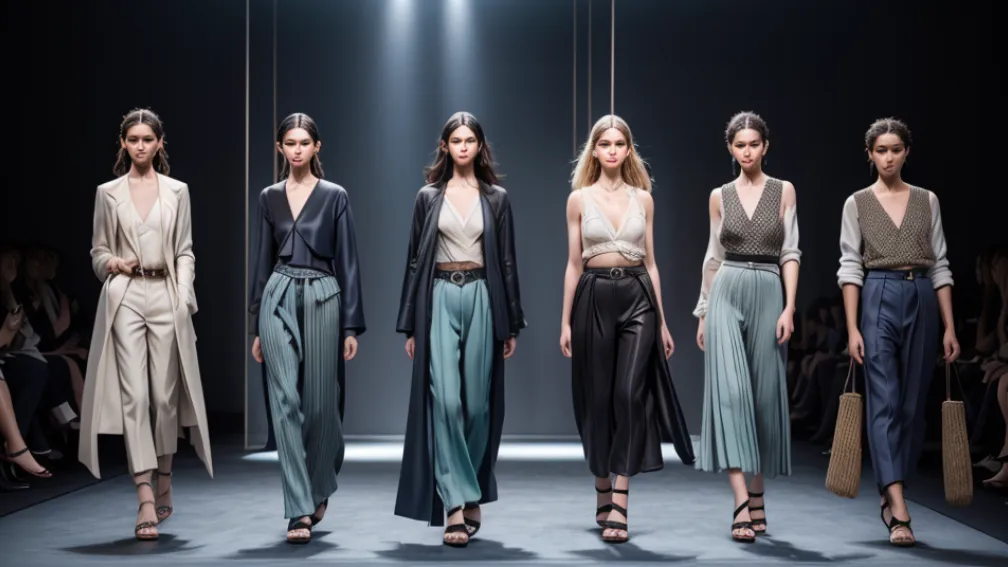 Colecția Giorgio Armani a strălucit la Săptămâna Modei de la Milano, în ciuda absenței designerului