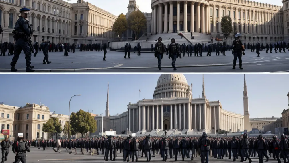 Dublu standard? Cum s-a comparat reacția lui Trump la protestele din LA cu răspunsul la asaltul din 6 ianuarie