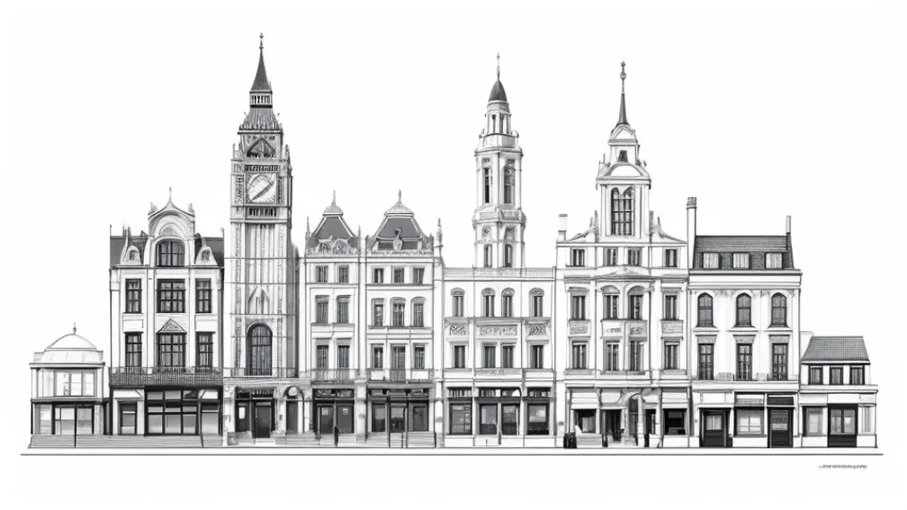 A desenat fiecare pub din Londra: Un artist a finalizat un proiect unic de 14 ani
