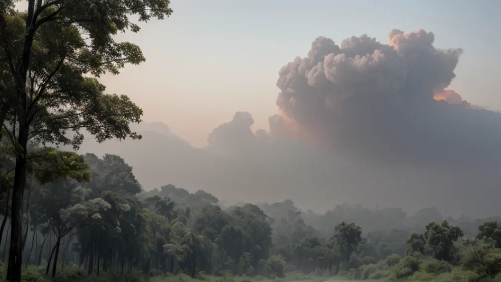 Malaezia, sub norul de fum: Incendiile de vegetație din Indonezia au traversat granița