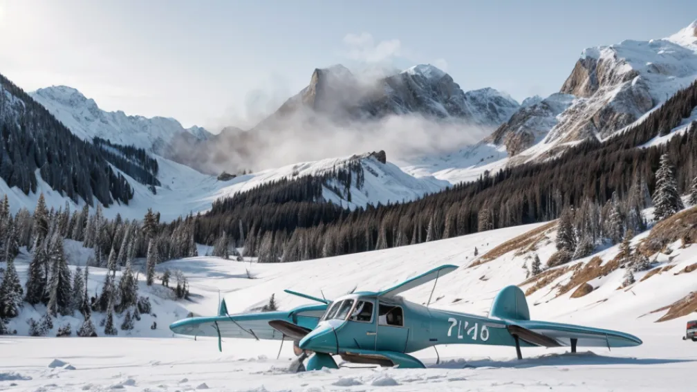 Avion mic prăbușit în Alpii Austrieci: Patru morți la bord