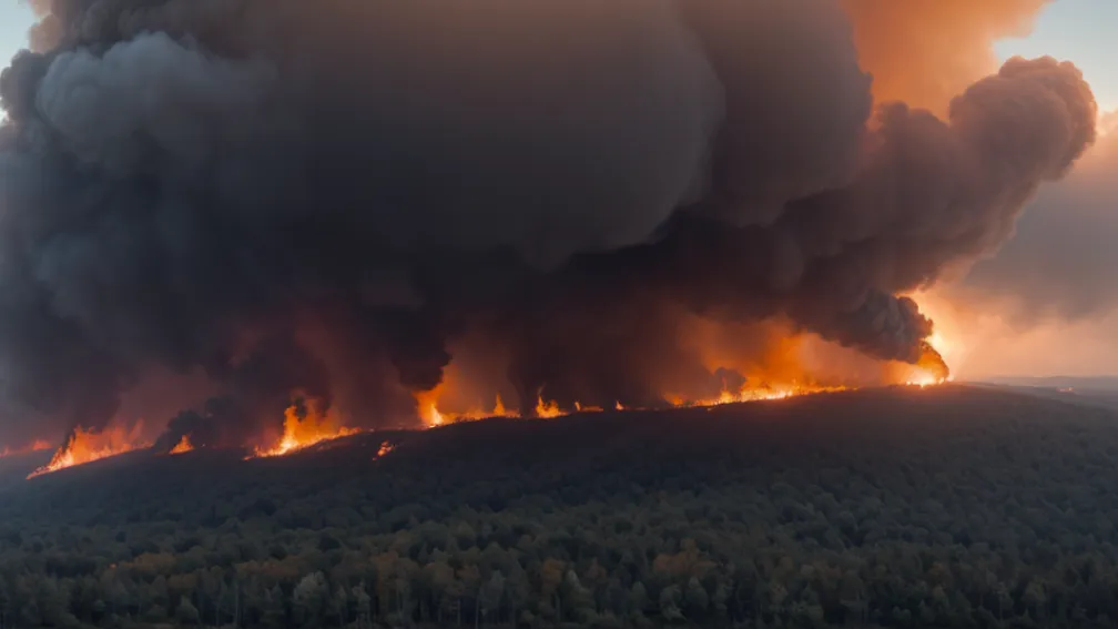 Incendii devastatoare în Siria: Sute de familii evacuate, ONU intervine pe coasta Latakia
