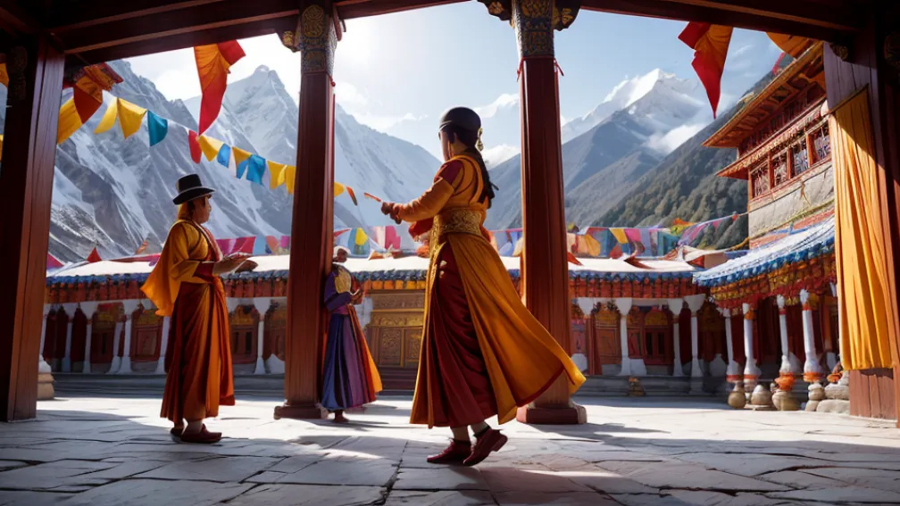 Festivalul Hemis Tsechu din Ladakh: Dansuri rituale spectaculoase la mănăstirea budistă din India