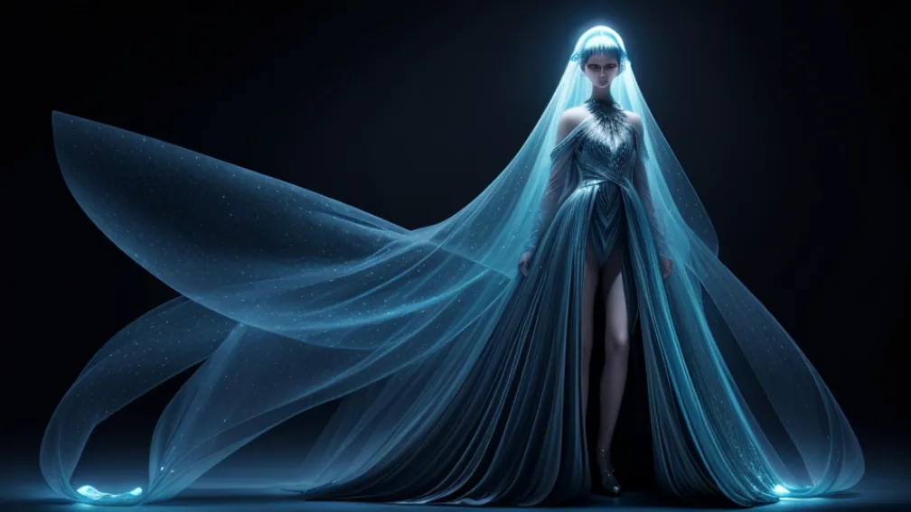 Săptămâna Haute Couture la Paris: O cioară vie, alge bioluminiscente și spectacol pe podium