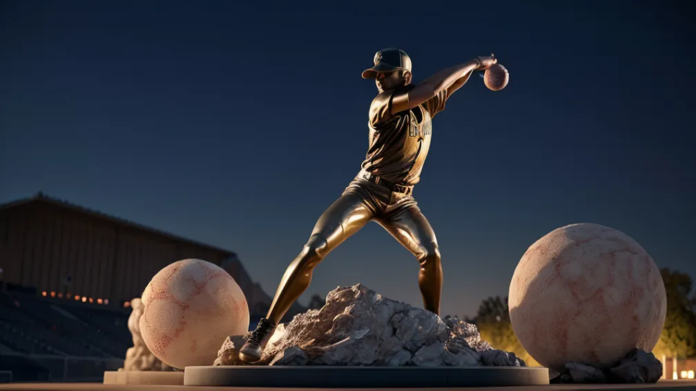 Legendă a baseballului, imortalizată în bronz: Chicago White Sox i-a dezvelit statuia lui Mark Buehrle