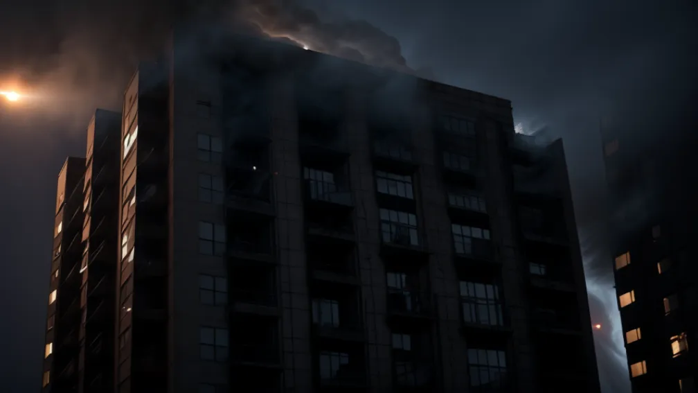 Tragedie în Ankara: Trei persoane, inclusiv un bebeluș, au murit într-un incendiu la un bloc de 26 de etaje