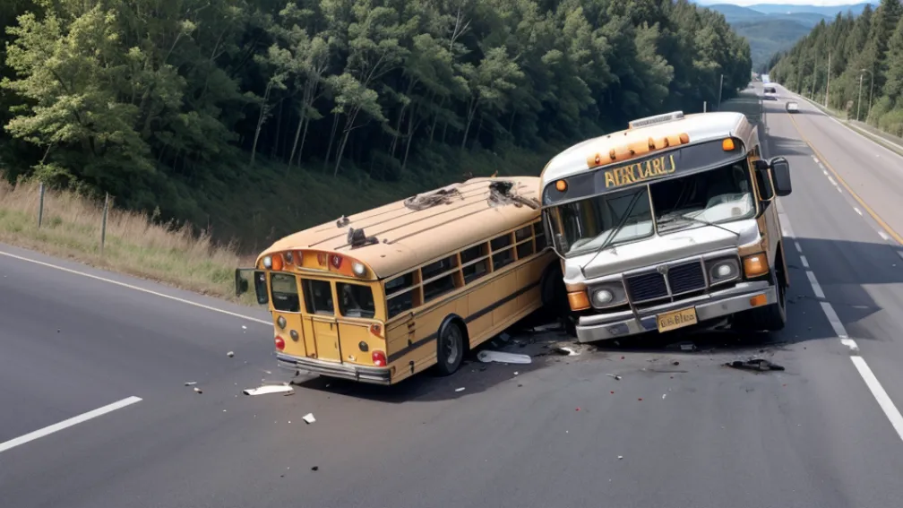 Accident cu un autobuz care transporta o echipă de fotbal de juniori lângă Pittsburgh: 21 de persoane spitalizate