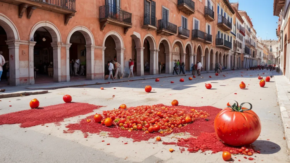 Tomatina 2025: Festivalul spaniol de lupte cu roșii sărbătorește 80 de ani în Buñol
