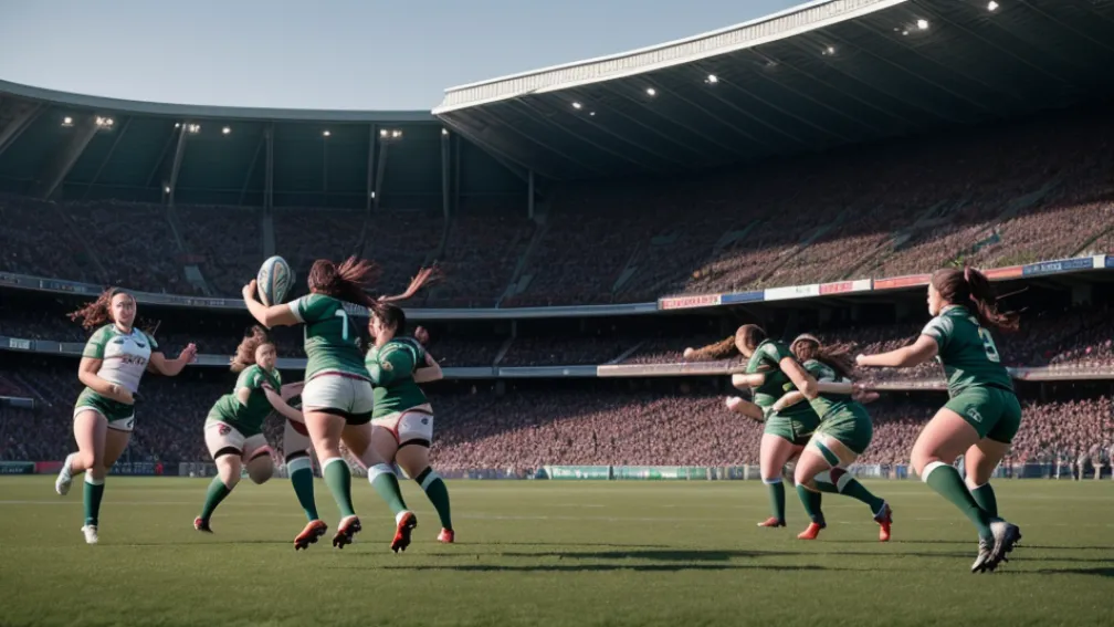Echipa feminină de rugby a Irlandei se califică în sferturile de finală ale Cupei Mondiale după victoria împotriva Spaniei