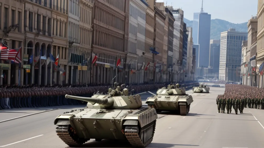 Serbia prezintă forța militară: tancuri, rachete și avioane la o paradă impresionantă