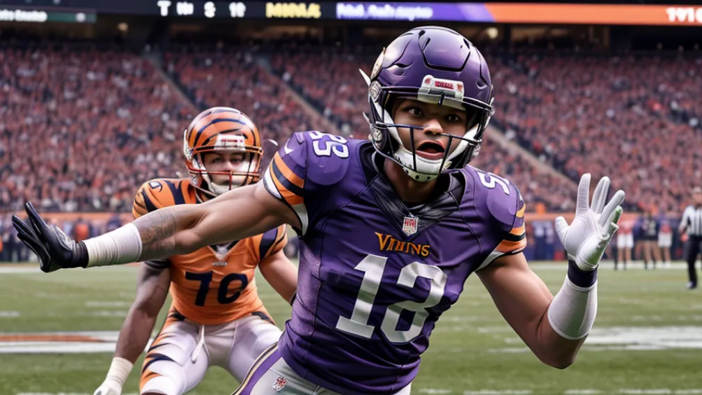 Isaiah Rodgers intră în istoria Vikings cu două touchdown-uri defensive împotriva Bengals