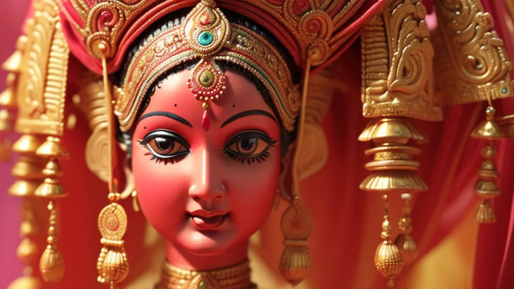 Pregătiri pentru festival în India: Cum sunt create statuile zeiței Durga