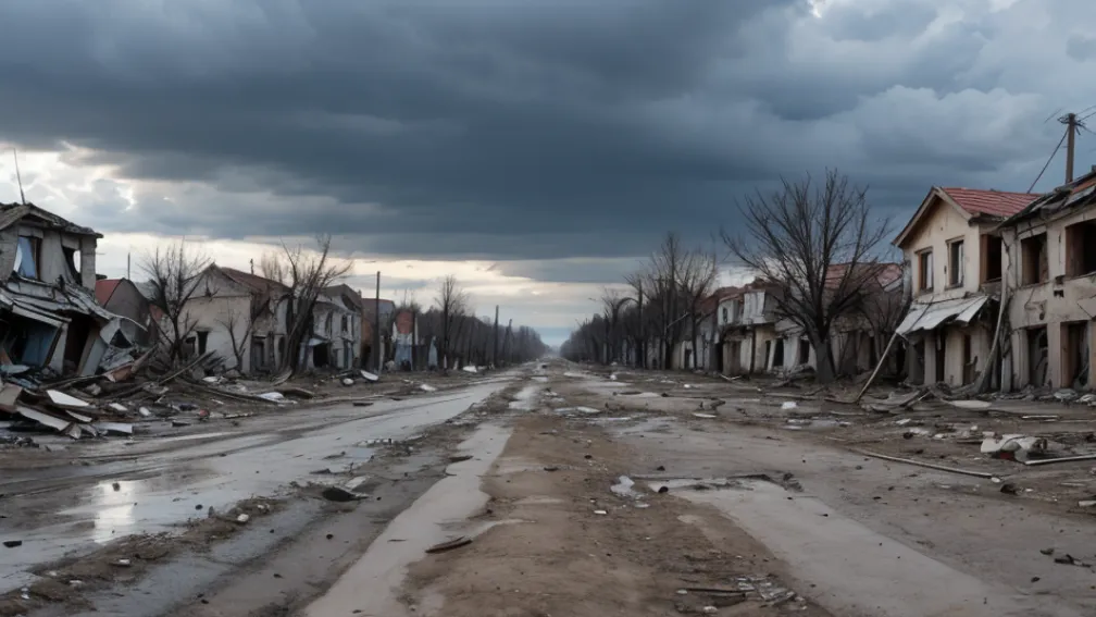 Peste 20 de civili uciși într-un atac rusesc cu bombă planantă asupra unui sat din estul Ucrainei