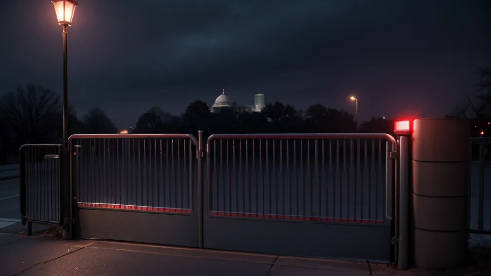 Incident la Casa Albă: Un șofer a intrat cu mașina în poarta de securitate și a fost arestat