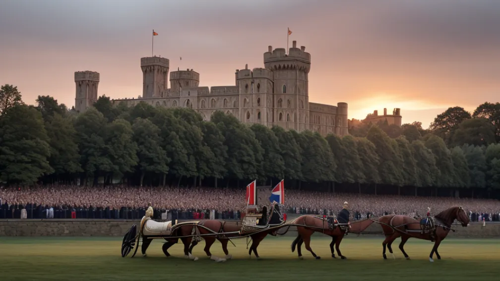 Donald Trump, primit cu fast regal la Castelul Windsor: Spectacol de onoare alături de Regele Charles al III-lea.