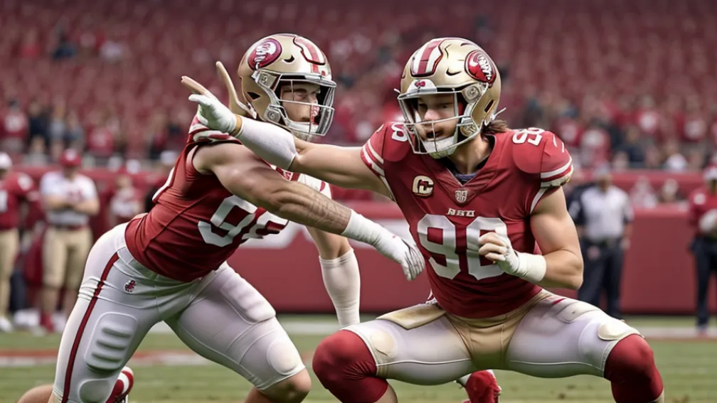 Starul 49ers, Nick Bosa, s-a accidentat la genunchi: Primele teste exclud o ruptură de ligament încrucișat