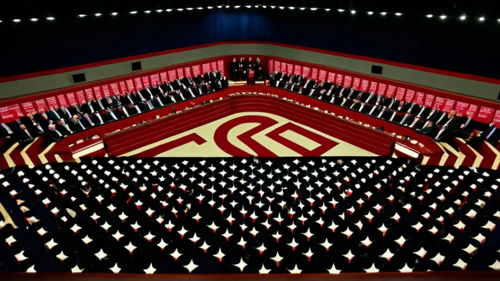 Reprezentare abstractă a unui discurs politic durabil