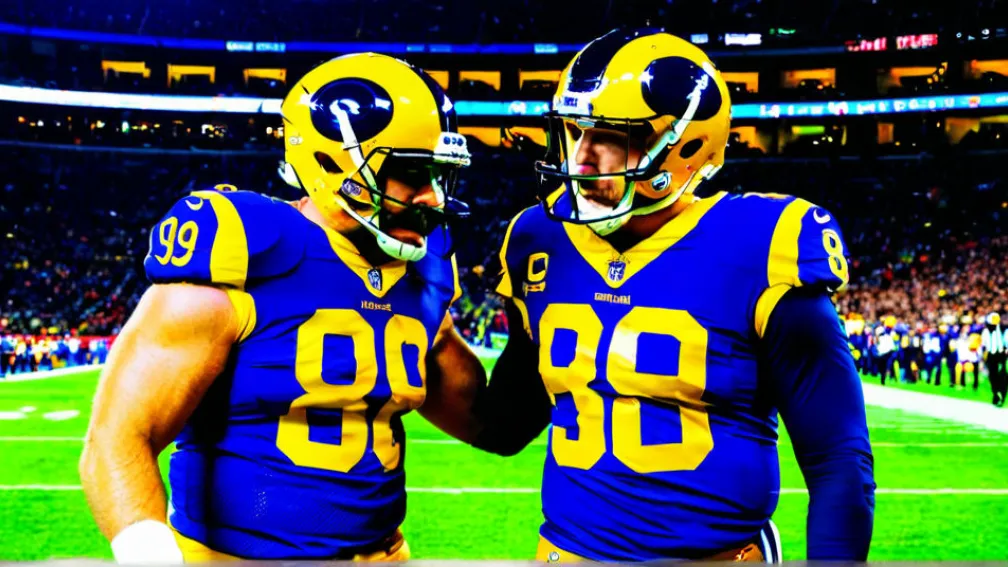 Los Angeles Rams impresionează cu o nouă strategie ofensivă cu trei tight end-uri