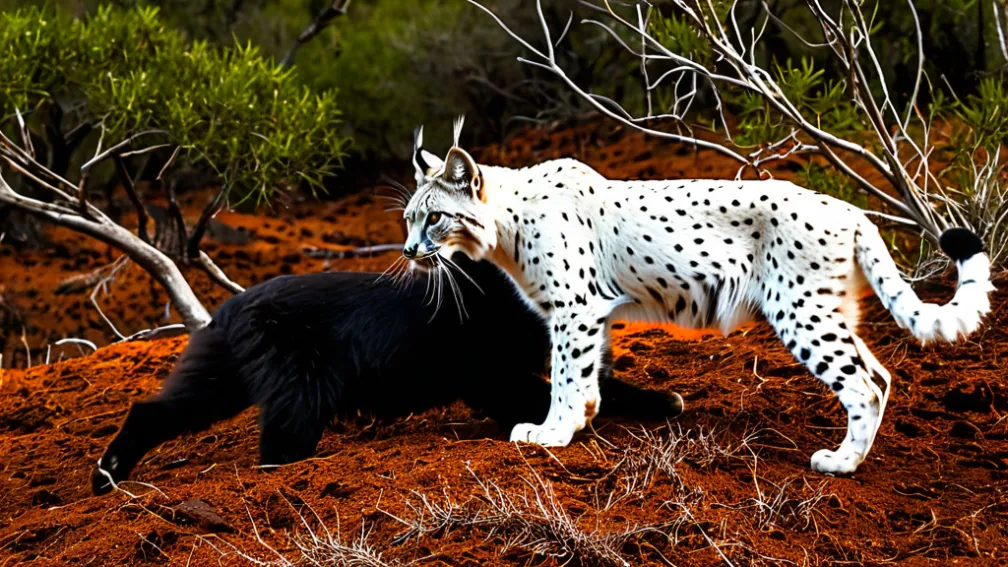 Misterul animalelor care își schimbă culoarea: De la râsul iberic alb la maimuțele urlătoare portocalii