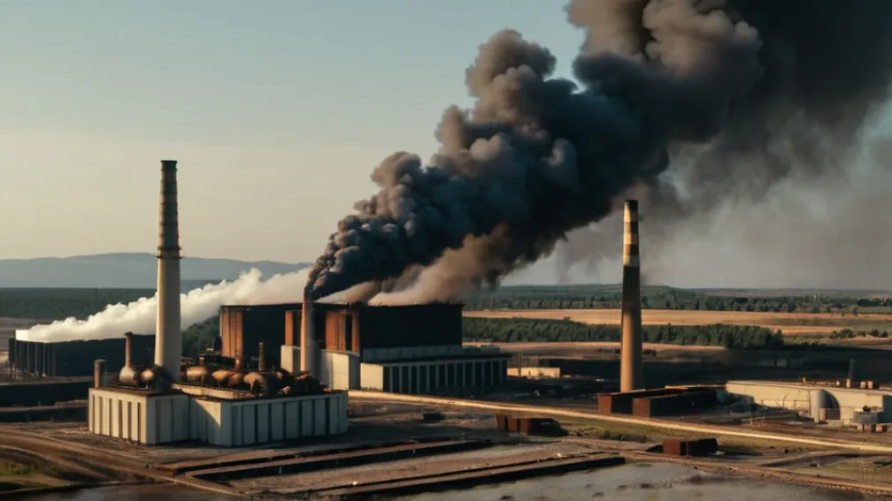 Incendiu masiv la o centrală electrică dezafectată din Texas: Nor de fum deasupra orașului Galveston