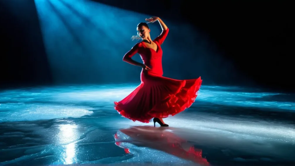 Chock și Bates impresionează cu dansul liber flamenco și câștigă al cincilea titlu record la Skate America