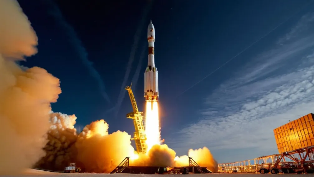 Lansarea rachetei purtătoare „Soyuz-2.1a” cu noul vehicul spațial „Vostok-1K”