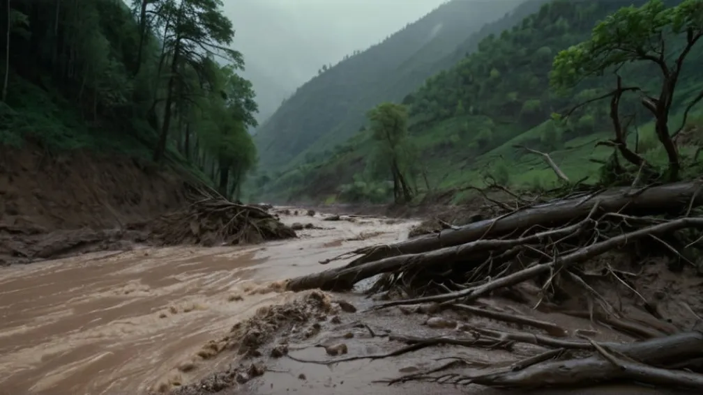 Inundații și alunecări de teren devastatoare în Vietnamul Central: Cel puțin șapte morți