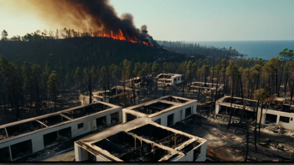 Incendiu devastator în Japonia: case distruse și evacuări masive