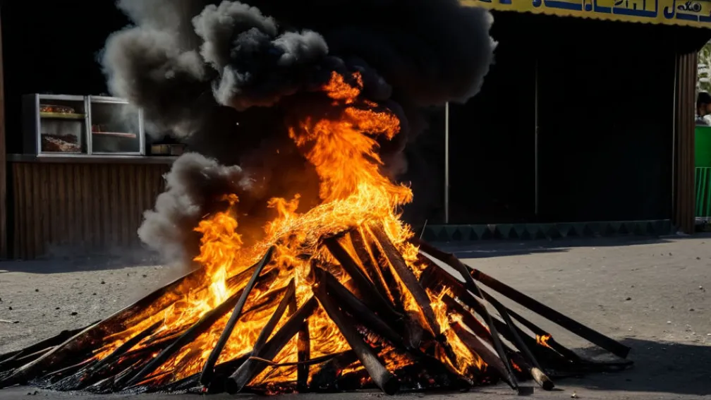 Președintele iranian ordonă investigarea morții unui bărbat după autoincendiere din cauza închiderii unui chioșc