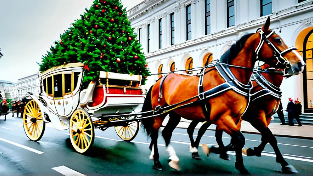 Bradul de Crăciun a ajuns la Casa Albă: Prima Doamnă a întâmpinat festiv simbolul sărbătorilor