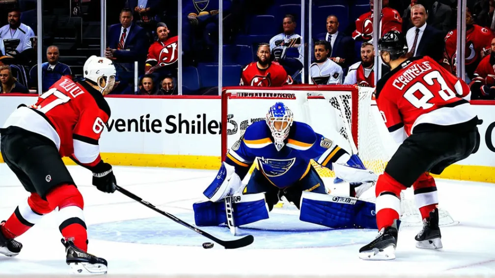 NHL: New Jersey Devils primesc vizita echipei St. Louis Blues