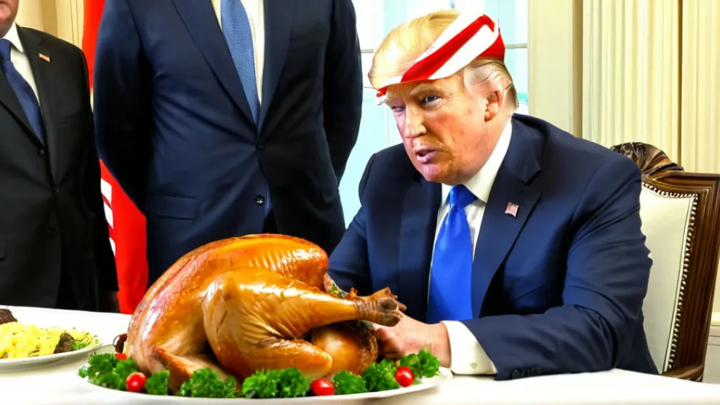 Președintele Statelor Unite se confruntă cu turbulențe politice în ajunul Zilei Recunoștinței