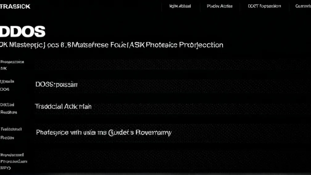 Protecție împotriva atacurilor DDoS: Ghid cuprinzător
