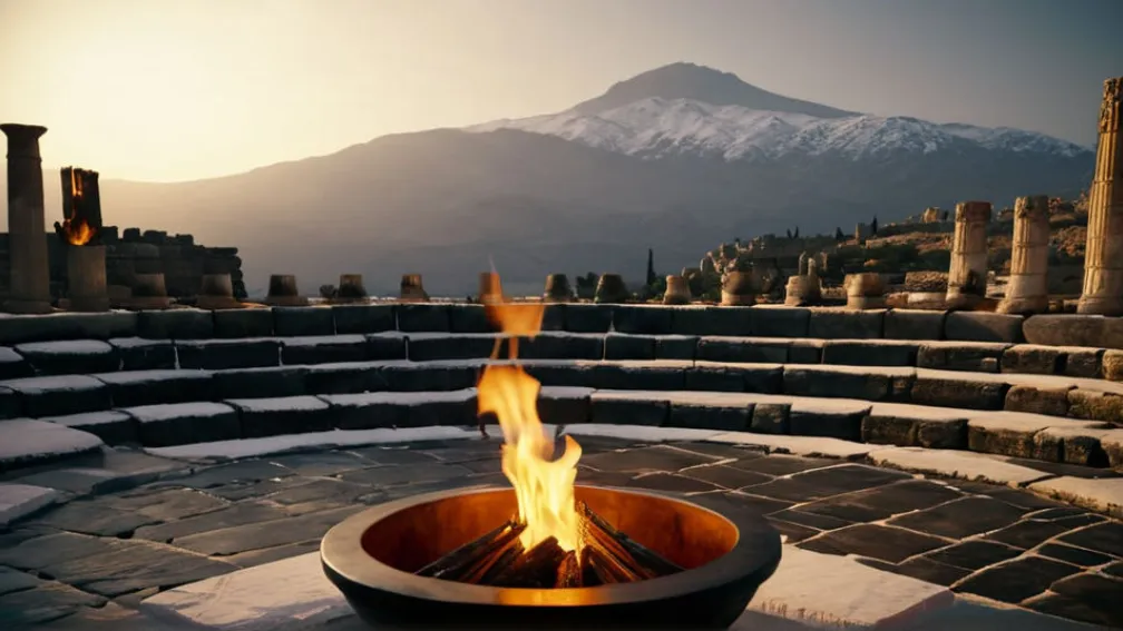 Flacăra Olimpică a pornit spre Jocurile de Iarnă Milano Cortina, în ciuda vremii capricioase